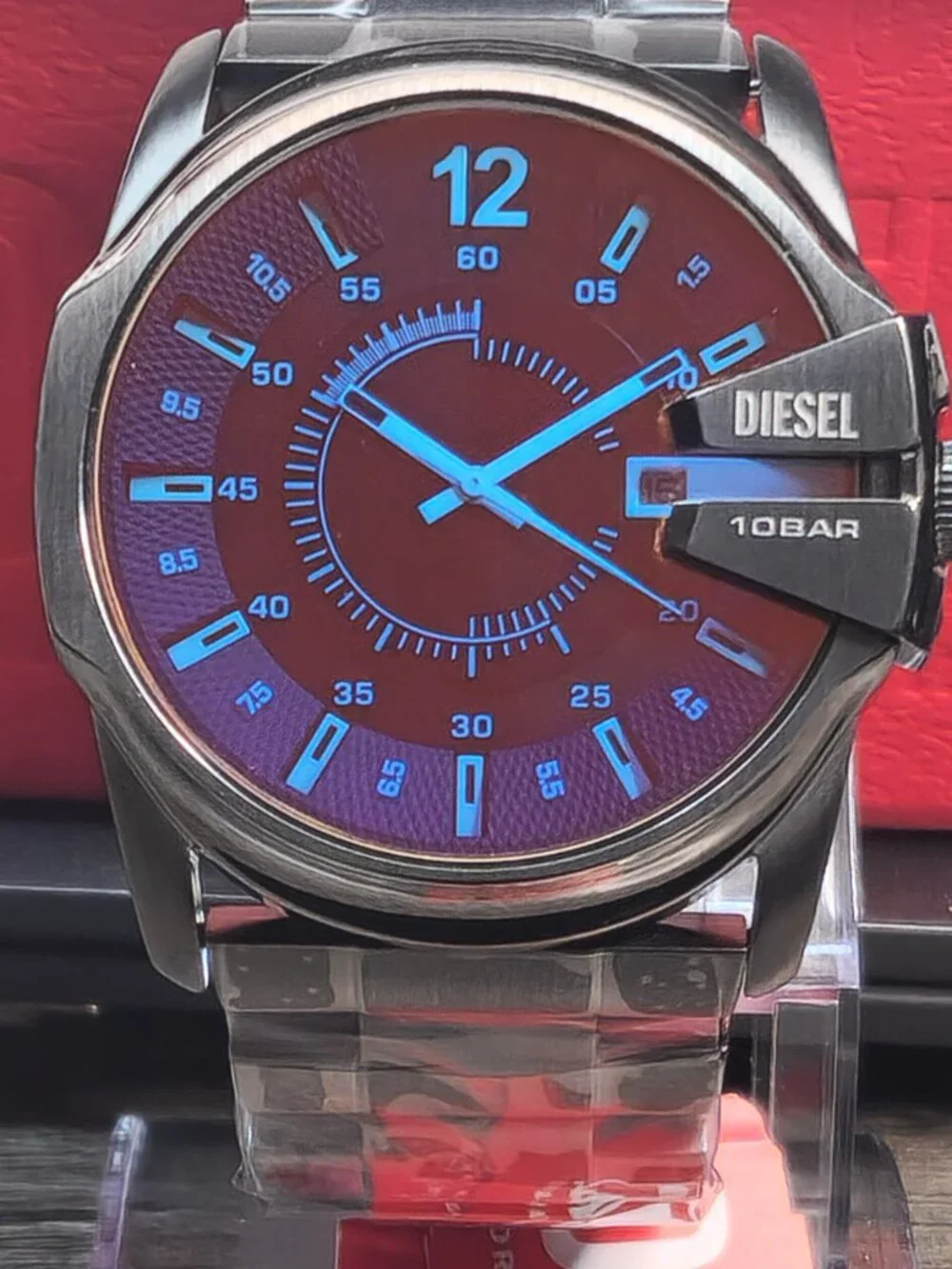 DIESEL Master Chief chronograph gunmetal-tone watch (DZ-1965)